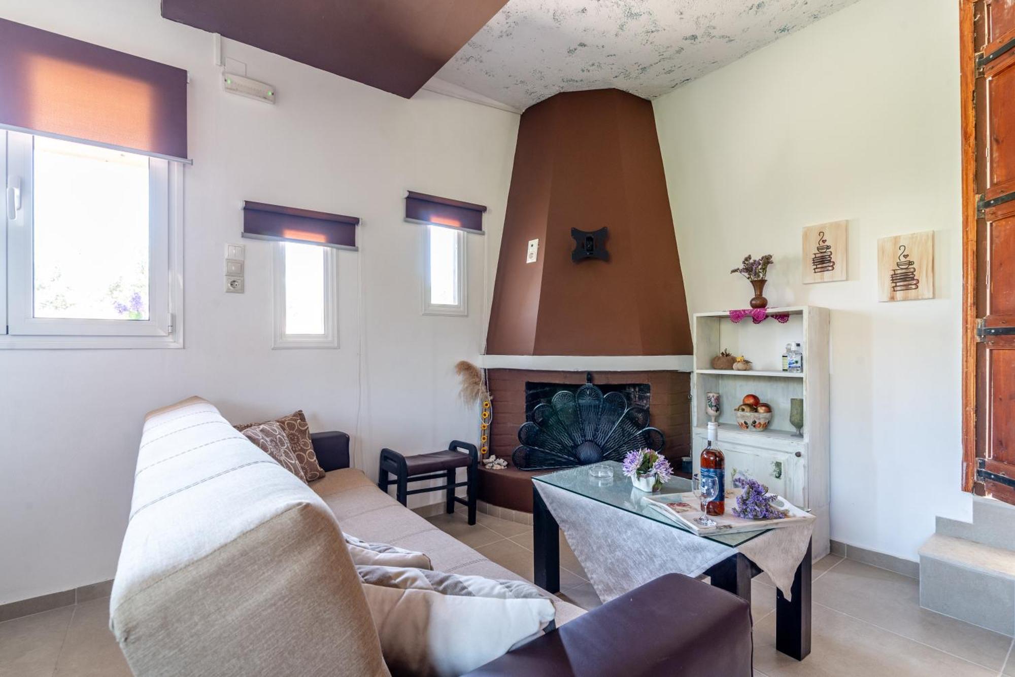 Countryhouse Villa With Pool & Private Parking イラクリオン エクステリア 写真